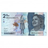 Банкнота Колумбия 2000 песо 2019