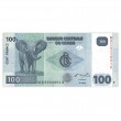 Конго 100 франков 2007
