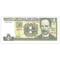 Банкнота Куба 1 песо 2016