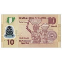 Банкнота Нигерия 10 найра 2019