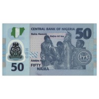 Банкнота Нигерия 50 найра 2019