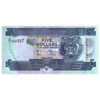 Соломоновы острова 5 долларов 2018