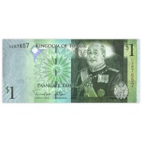 Банкнота Тонга 1 паанга 2014