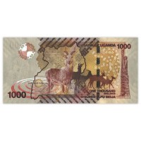Банкнота Уганда 1000 шиллингов 2017
