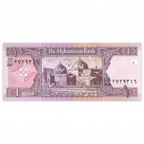 Банкнота Афганистан 1 афгани 2002