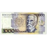 Банкнота Бразилия 1000 крузейро 1988