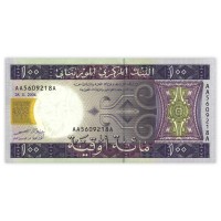 Банкнота Мавритания 100 угия 2004