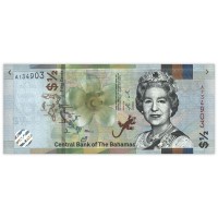 Банкнота Багамские острова 1/2 доллара 2019