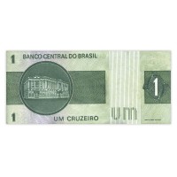 Банкнота Бразилия 1 крузейро 1980