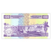 Банкнота Бурунди 100 франков 2011