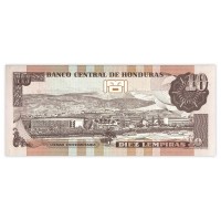 Банкнота Гондурас 10 лемпир 2004