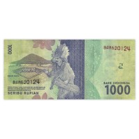 Банкнота Индонезия 1000 рупий 2017