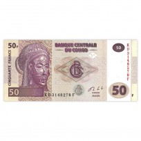 Банкнота Конго 50 франков 2013