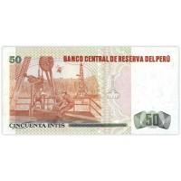 Банкнота Перу 50 инти 1987