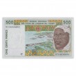 Того 500 франков 1998