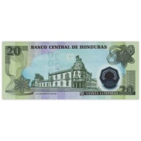 Банкнота Гондурас 20 лемпира 2008
