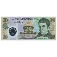 Банкнота Гондурас 20 лемпира 2008