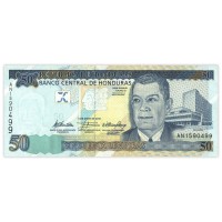 Банкнота Гондурас 50 лемпира 2010
