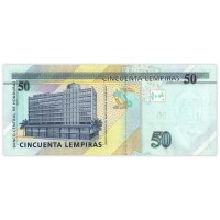Банкнота Гондурас 50 лемпира 2010
