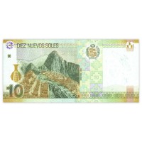 Банкнота Перу 10 новый соль 2016