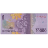 Банкнота Индонезия 10000 рупий 2016