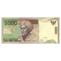 Индонезия 5000 рупий 2001