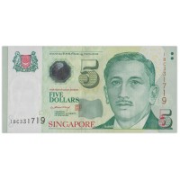Сингапур 5 долларов 2005
