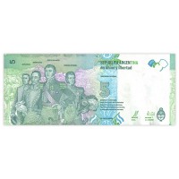 Банкнота Аргентина 5 песо 2015