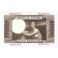 Банкнота Испания 100 песет 1953