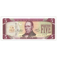 Либерия 5 долларов 1999