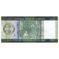 Банкнота Либерия 100 долларов 2017