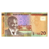 Банкнота Намибия 20 долларов 2015