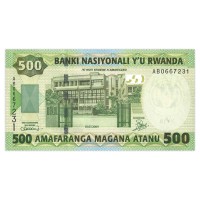 Руанда 500 франков 2004