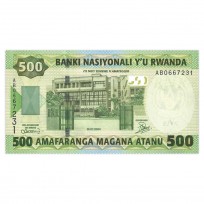 Банкнота Руанда 500 франков 2004