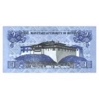 Банкнота Бутан 1 нгултрум 2013