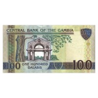 Банкнота Гамбия 100 даласи 2013