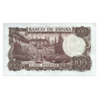 Банкнота Испания 100 песет 1970
