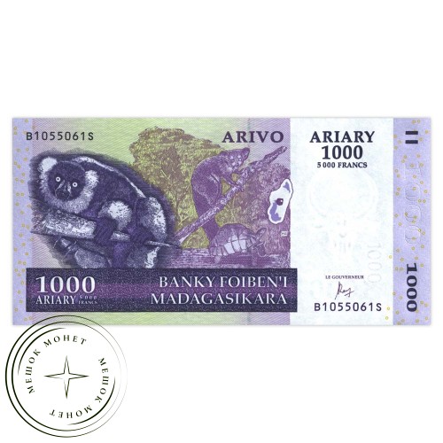 Мадагаскар 1000 ариари 2004 — 937029959