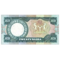 Нигерия 20 найра 2001