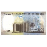 Банкнота Нигерия 1000 найра 2013