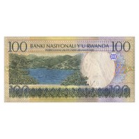 Банкнота Руанда 100 франков 2003