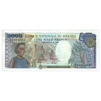 Банкнота Руанда 5000 франков 1988