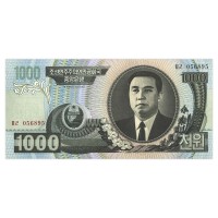 Северная Корея 1000 вон 2006