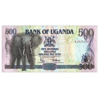 Уганда 500 шиллингов 1991