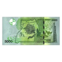 Банкнота Уганда 5000 шиллингов 2013
