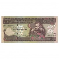 Банкнота Эфиопия 10 бирр 2008