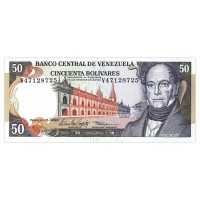 Банкнота Венесуэла 50 боливар 1998