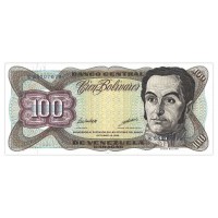 Банкнота Венесуэла 100 боливар 1998