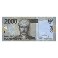 Индонезия 2000 рупий 2016