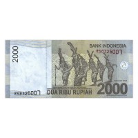 Банкнота Индонезия 2000 рупий 2016